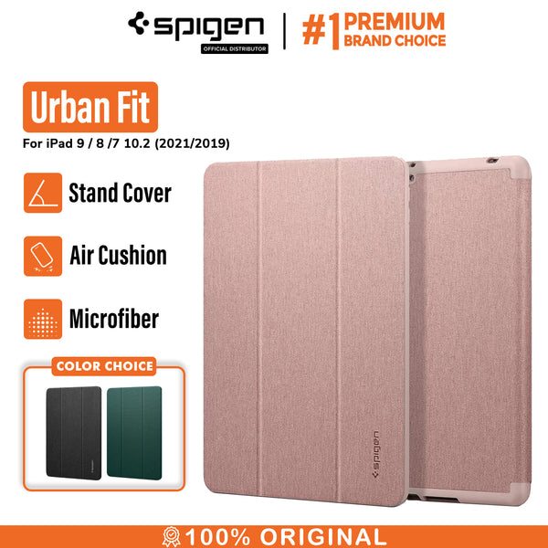 Case iPad 9 / 8 /7 10.2 (2021/2019) Spigen Urban Fit Flip Cover Casing