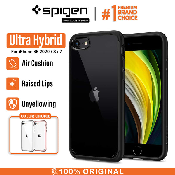 Case iPhone SE 2022/2020 8/7 Spigen Ultra Hybrid 2 Anti Crack Casing