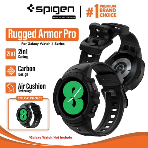 Case Strap Samsung Galaxy Watch 4 44mm / 40mm Spigen Rugged Armor Pro
