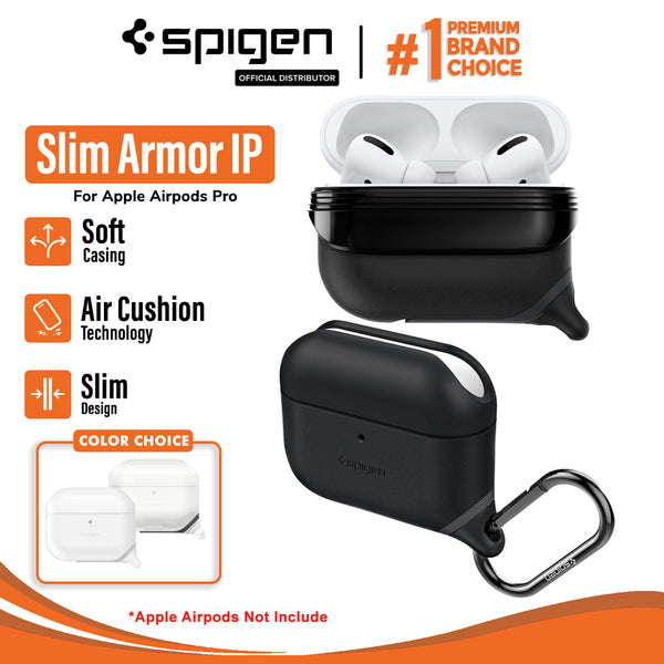 Case Airpods Pro Spigen Slim Armor IP Cover Silicone Softcase Casing