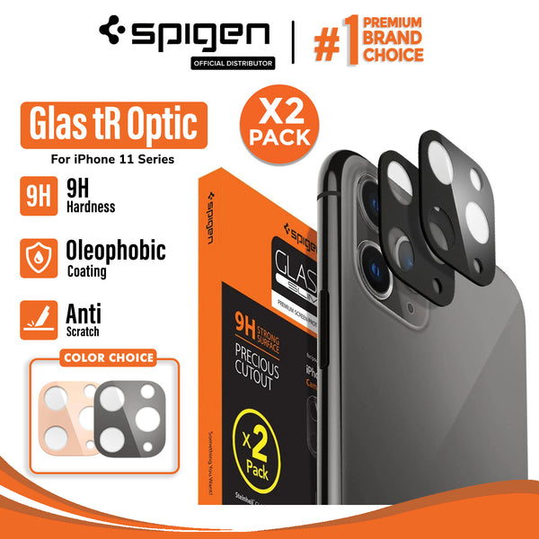 Camera Lens Protector iPhone 11 Pro / Max / 11 Spigen Tempered Glass