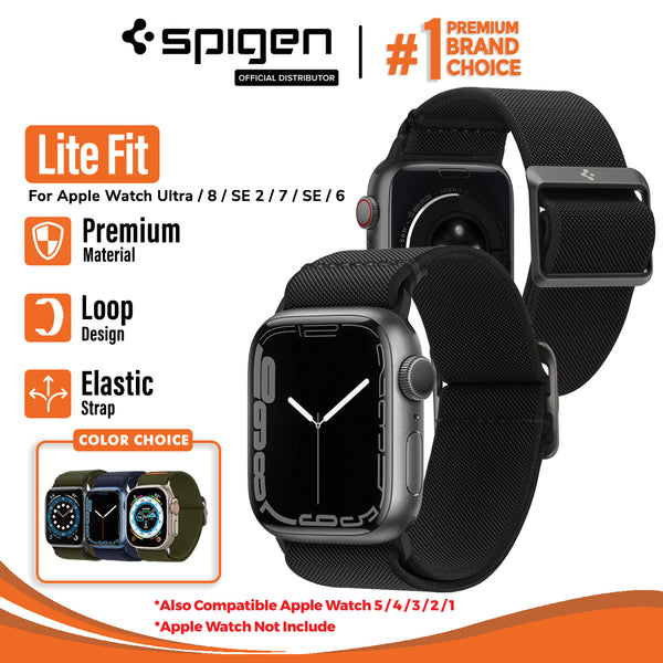 Strap Apple Watch 45mm/44mm/42mm Spigen Watch Band Lite Fit Loop Band