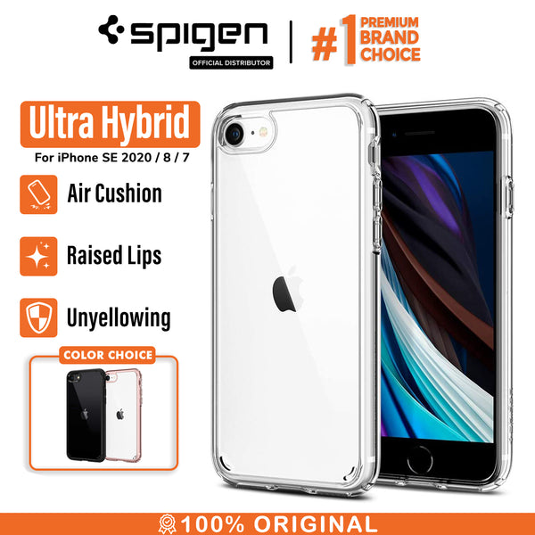 Case iPhone SE 2022/2020 8/7 Spigen Ultra Hybrid 2 Anti Crack Casing