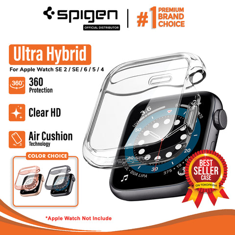 Case Apple Watch 5 / 4 Spigen Ultra Hybrid 44mm / 40mm Clear Casing
