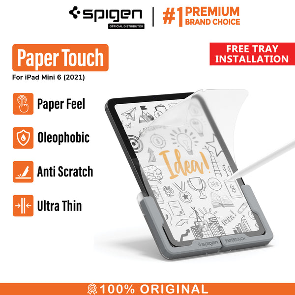 Screen Protector iPad Mini 6 8.3 2021 Spigen Paperlike Anti Gores