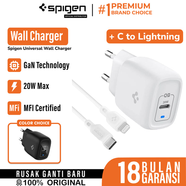 Charger Adaptor Spigen PowerArc Station Pro Type C GaN Fast Charging
