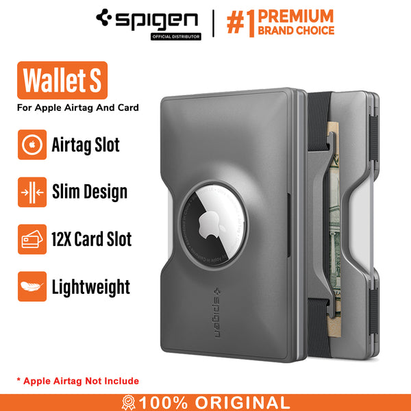Case Apple AirTag Spigen Card Holder Wallet S Hardcase Dompet Saku