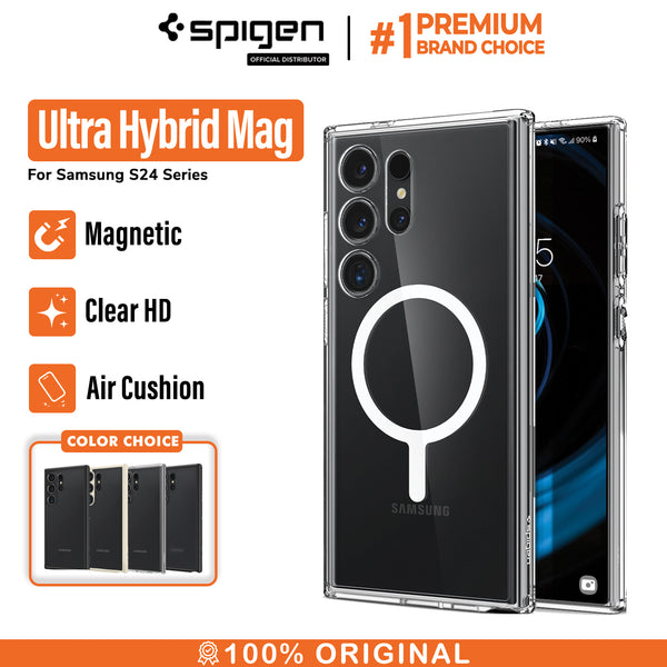 Case Samsung Galaxy S24 Ultra Plus Spigen Ultra Hybrid Clear Casing