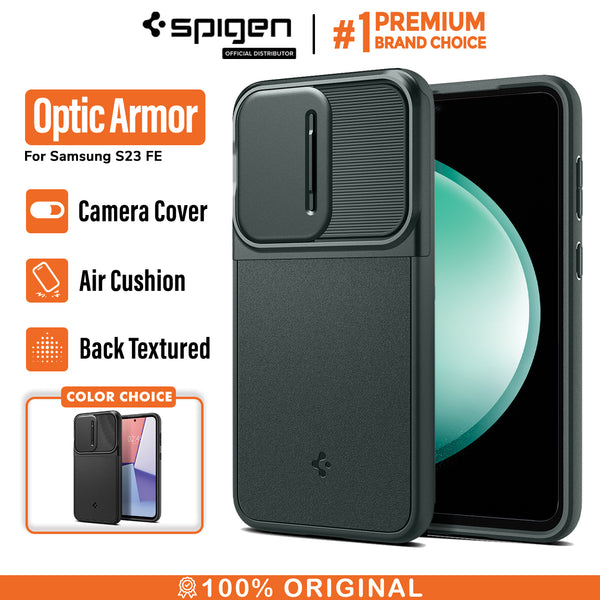 Case Samsung Galaxy S23 FE Spigen Optik Armor Camera Cover Casing