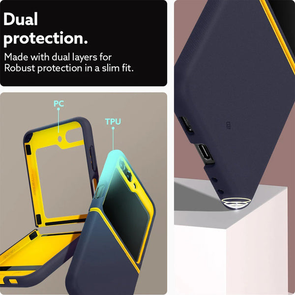 Case Samsung Galaxy Z Flip 5 Caseology by Spigen Nano Pop Silicone Slim Casing