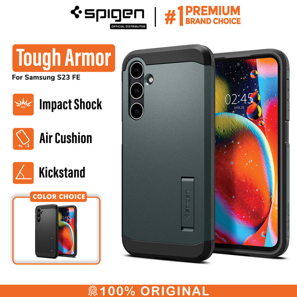 Case Samsung Galaxy S23 FE Spigen Tough Armor Shockproof Cover Casing