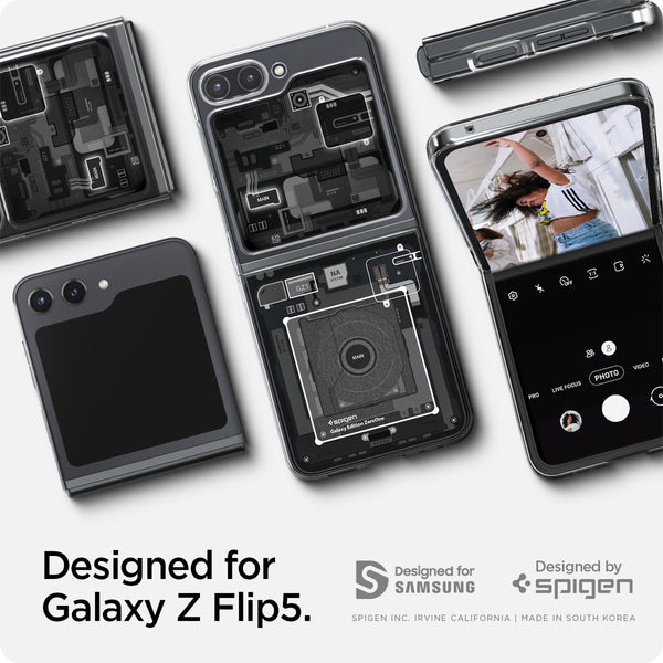Case Samsung Galaxy Z Flip 5 Spigen Air Skin Zero One Slim Thin Casing