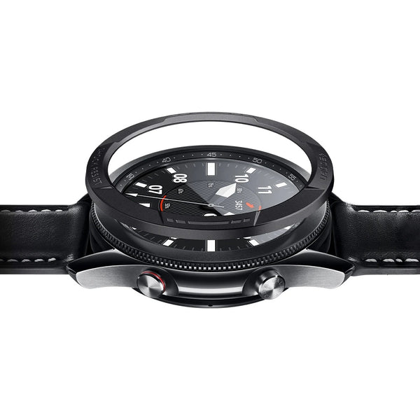 Case Galaxy Watch 3 45mm Spigen Chrono Shield Bezel Styling Metal