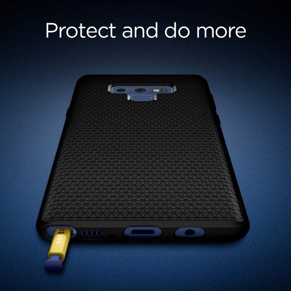 Case Samsung Galaxy Note 9 Spigen Geometric Pattern Softcase Liquid Air Casing