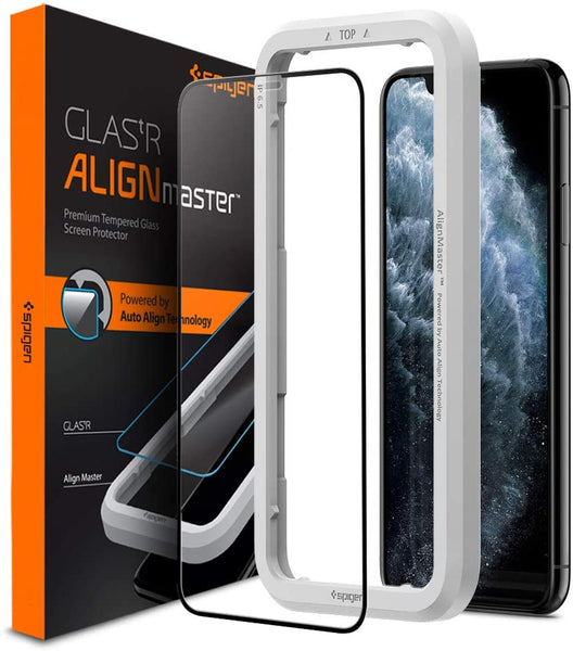 Spigen iPhone 11 / XR AlignMaster FC (1pack) - Black