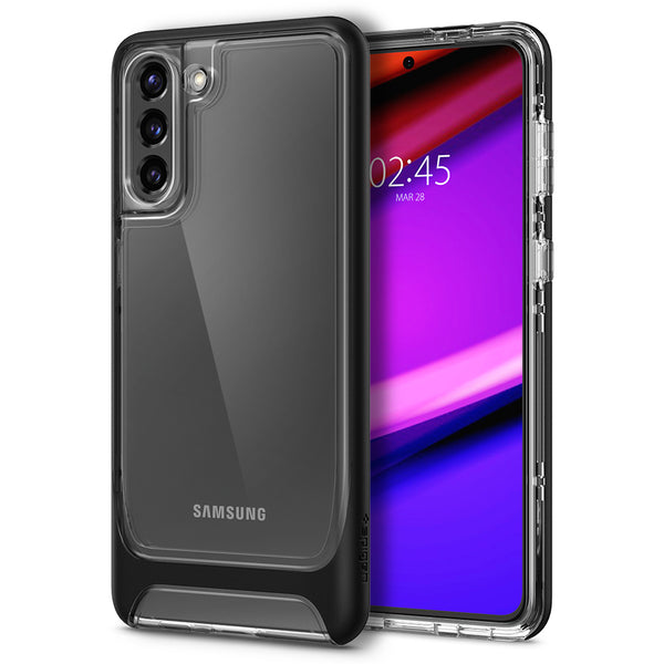 Case Samsung Galaxy S21 Ultra Plus Spigen Neo Hybrid CC Clear Casing