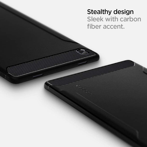 Case Samsung Galaxy Tab A7 Spigen Rugged Armor Carbon Fiber Anti Shock Casing