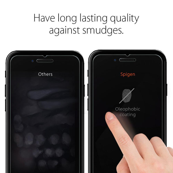 Spigen iPhone 7 Plus / 8 Plus Tempered Glass GLAS.tR SLIM HD