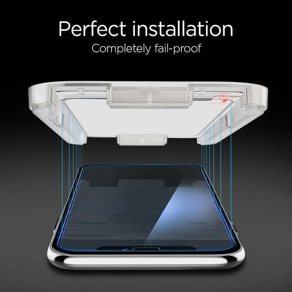 Spigen Glas.tR EZ Fit Tempered Glass for iPhone 11 Pro/XS/X