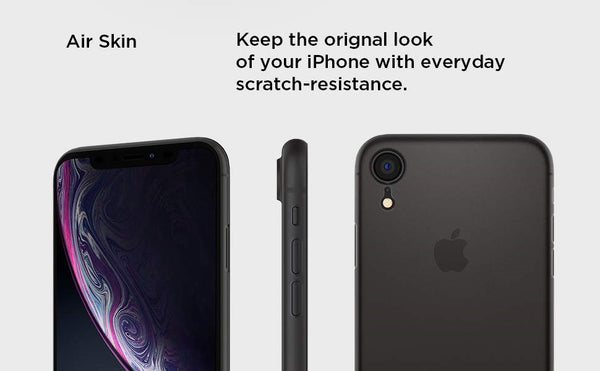 Case iPhone XS Max / XS / X / XR Case Spigen Super Slim 0.3mm Air Skin Casing