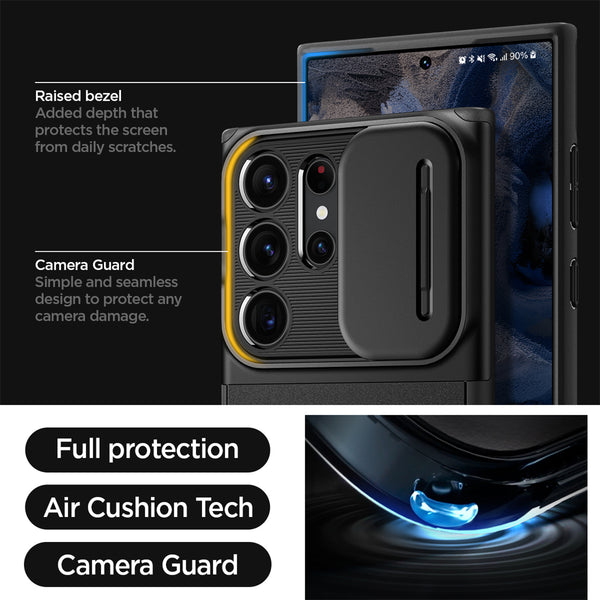 Case Samsung Galaxy S23 Ultra Plus Spigen Optik Armor Camera Cover