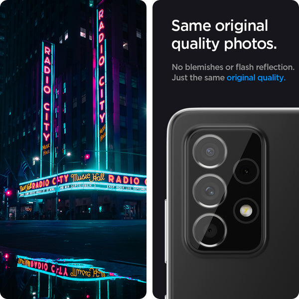 Camera Tempered Samsung Galaxy A52 / A72 Spigen Lens Glass Optic Clear