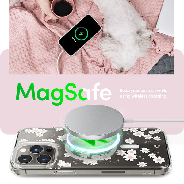 Case iPhone 14 Pro Max Plus Cyrill Cecile MagSafe Clear Motif Casing