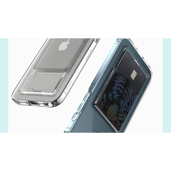 Case iPhone 11 Pro / Max / 11 Spigen Crystal Card Slot Clear Casing