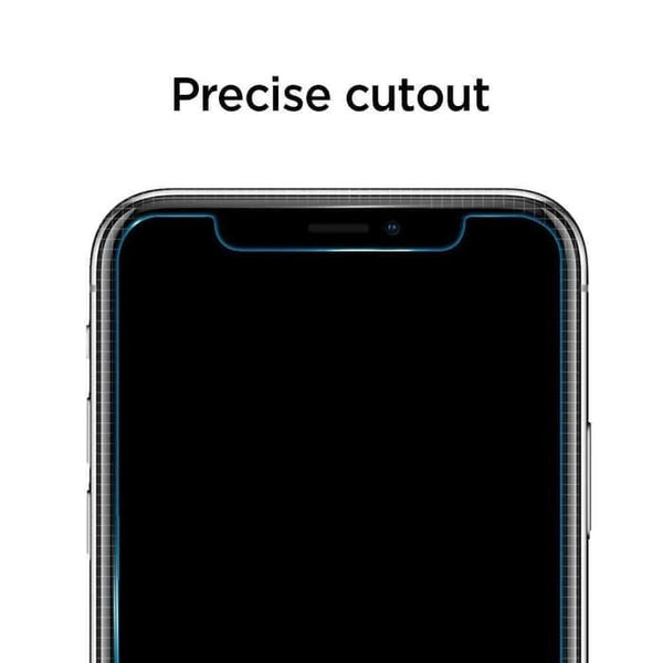 Tempered Glass iPhone SE 3 2022/2020 8/7 Spigen AlignMaster Full Cover Screen