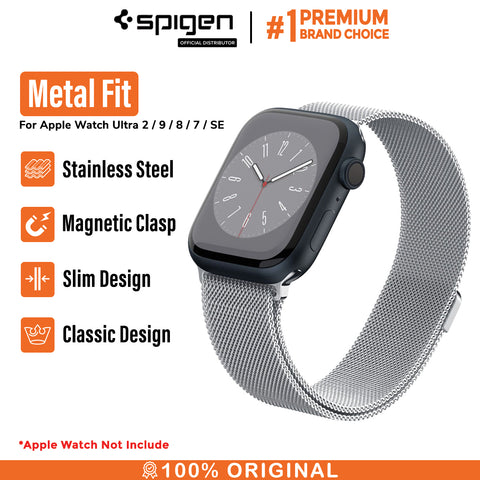 Bracelete Apple Watch Ultra 49mm Spigen Thin Fit 360 Preto - Capas de  Telemóveis Milhares de modelos - Envios em 48 horas Capas de Telemóveis