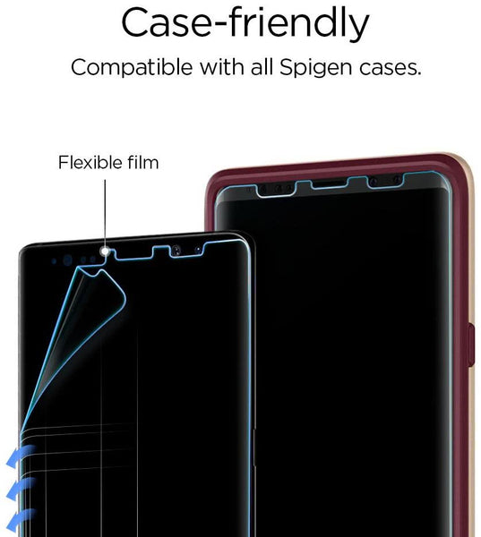 Screen Protector Samsung Galaxy Note 9 Full Spigen Neo Flex HD Samsung Original
