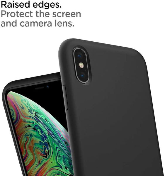 Case iPhone XS Max / XS / X / XR Spigen Softcase Silicone Fit Casing