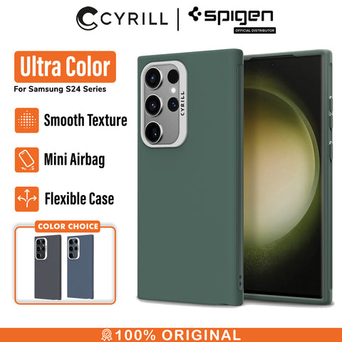 Case Samsung Galaxy S24 Ultra Plus Cyrill by Spigen UltraColor Casing