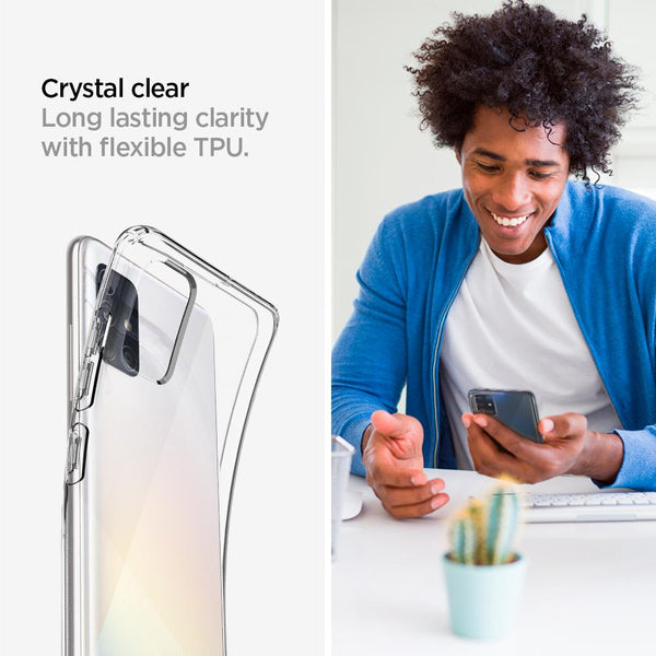 Case Samsung Galaxy A51 / A71 Spigen Liquid Crystal Clear Casing