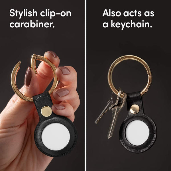 Case Apple AirTag Ciel Basic Gantungan Kunci Kulit Premium Leather Casing