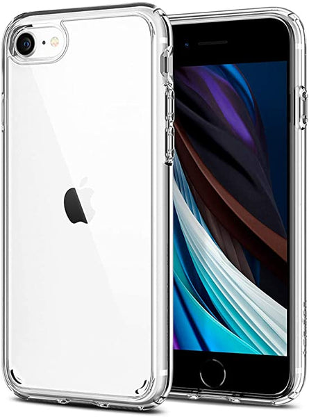 Case iPhone SE 3 2022/2020 8/7 Spigen Crystal Hybrid Clear Casing