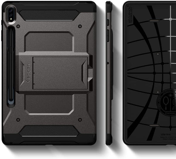 Case Samsung Galaxy Tab S7/S8 Plus Ultra Spigen Tough Armor Pro Stand