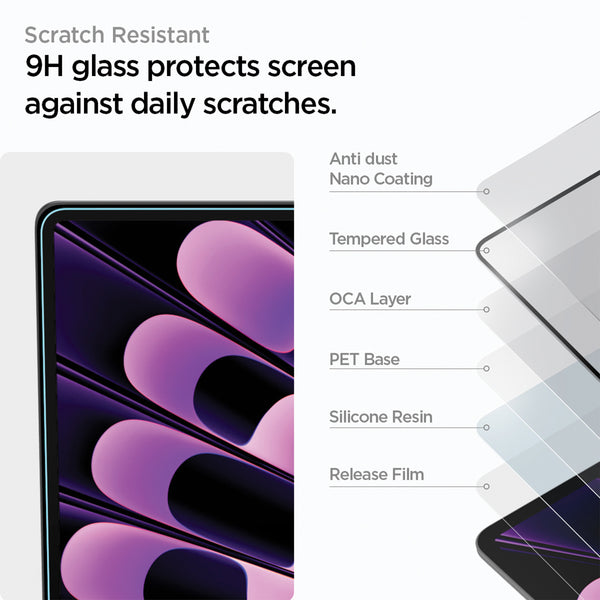 Tempered Glass Macbook Air 15 M2 2023 Spigen Glas Clear Privacy Cover