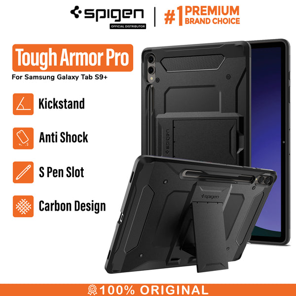 Case Samsung Galaxy Tab S9 Ultra Plus Spigen Tough Armor Pro Stand