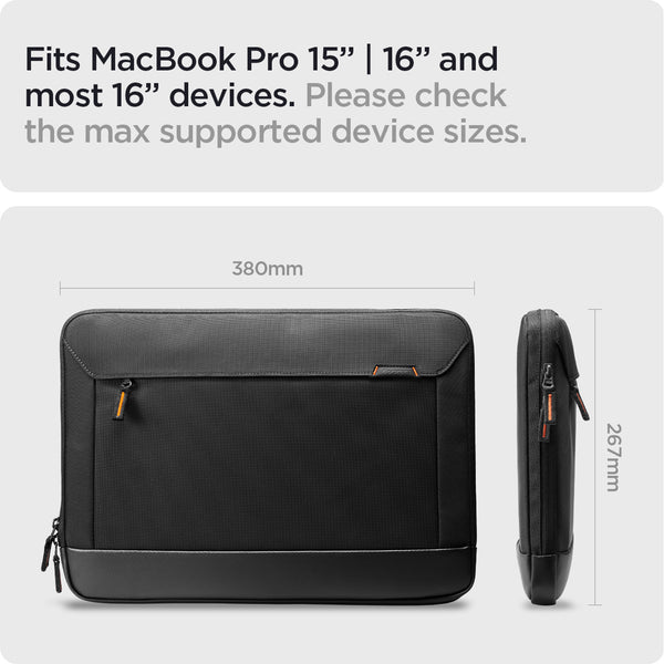 Laptop Bag Sleeve Softcase 16 inch Spigen Klasden Tas Macbook Notebook