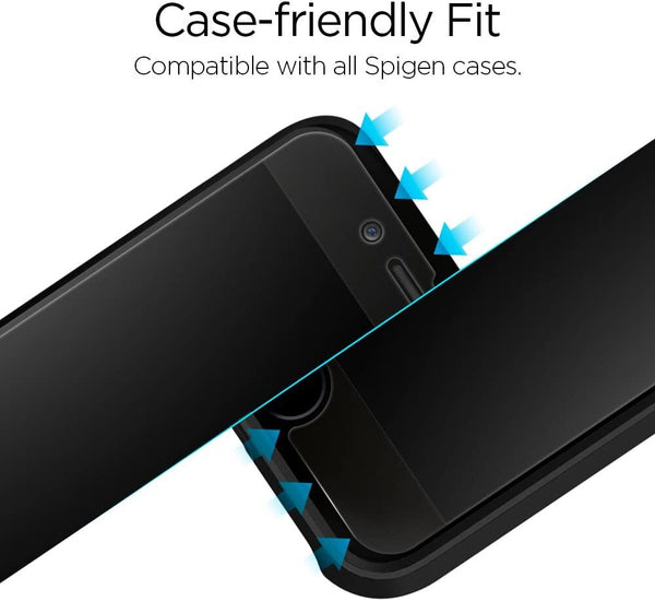 Tempered Glass iPhone SE 3 2022/2020 8/7 Spigen GlastR Slim Protector