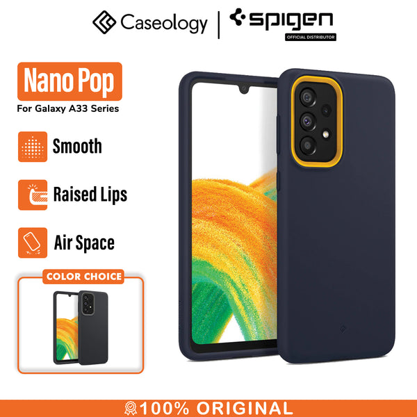 Case Samsung Galaxy A33 5G Caseology by Spigen Nano Pop Slim Softcase TPU Casing