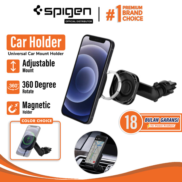 Car Holder AC / Air Vent iPhone 12 Spigen Magnetic Stand / Wireless Mount Charging