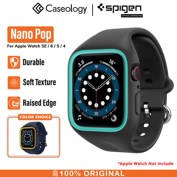 Strap Apple Watch 44mm/40mm Caseology by Spigen Nano Pop SoftCase Slicone Band