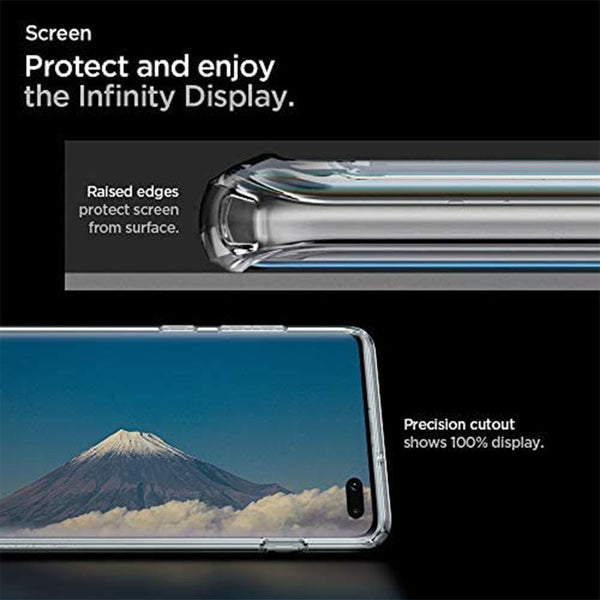 Case Samsung Galaxy S10 Lite / S10 Plus / S10 Spigen Anti Crack Clear Ultra Hybrid Casing