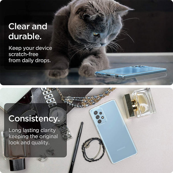 Case Samsung Galaxy A32 4G / 5G Spigen Liquid Crystal TPU Clear Casing
