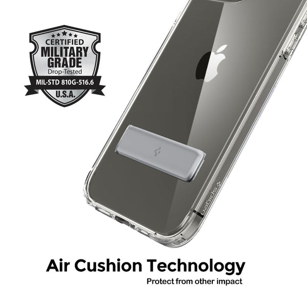 Case iPhone 13 Pro Max 13 Mini Spigen Ultra Hybrid S Stand Casing