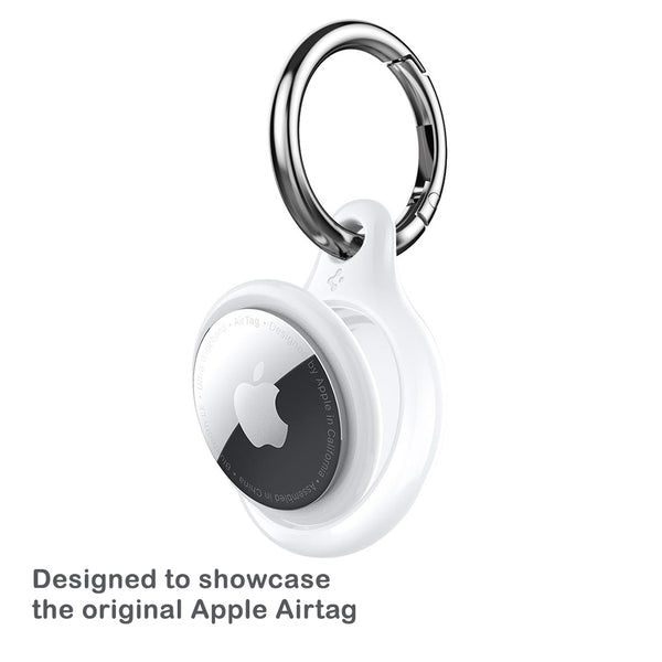 Case Apple AirTag Spigen Ultra Hybrid Gantungan Kunci Holder Clear Casing