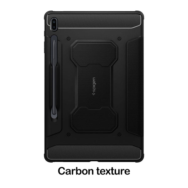 Case Samsung Galaxy Tab S7 FE 5G Spigen Rugged Armor Carbon Fiber Casing