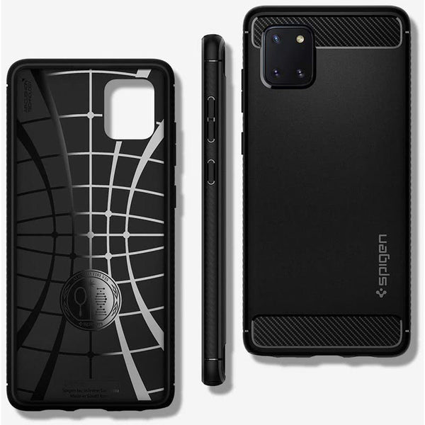 Case Samsung Galaxy Note 10 Lite / Plus / 10 Spigen Rugged Armor Carbon Fiber Casing